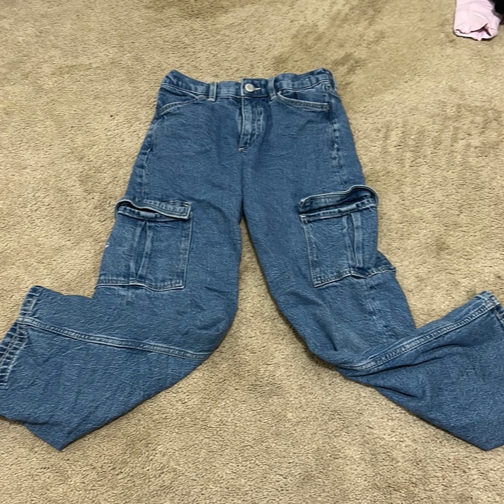 Kids blue jeans
